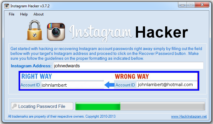 Instagram Account Hacker For Mac