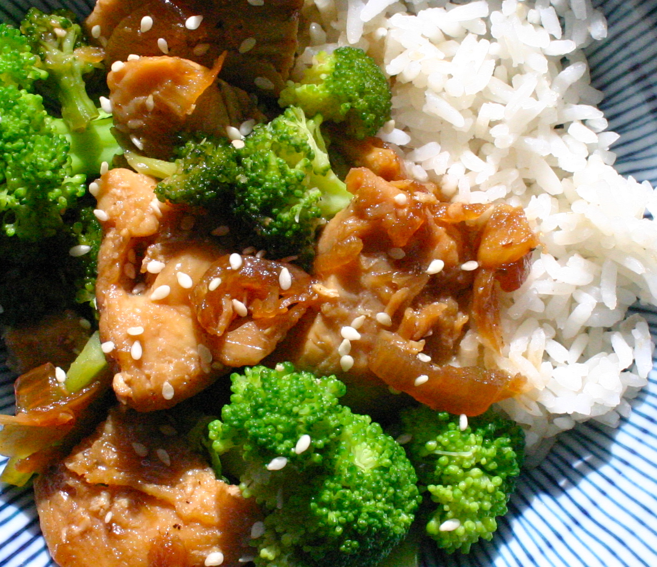 My Retro Kitchen Caramel Chicken