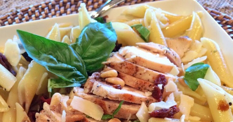 The Someday Cowgirl Bistro Pasta with Grilled Chicken