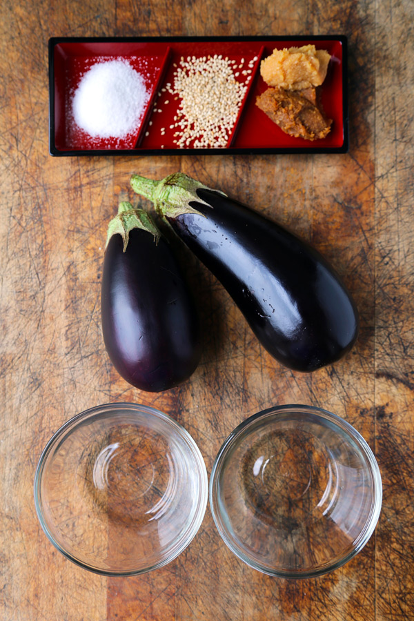 [Japanese Recipes] Nasu Dengaku - Miso Glazed Eggplant - All Asian ...