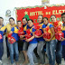 Várzea do Poço: Equipe de Funcionários da Center Moveis e Eletros Homenageiam a Gerente Glaucia Araujo em sua Despedida da Loja Matriz