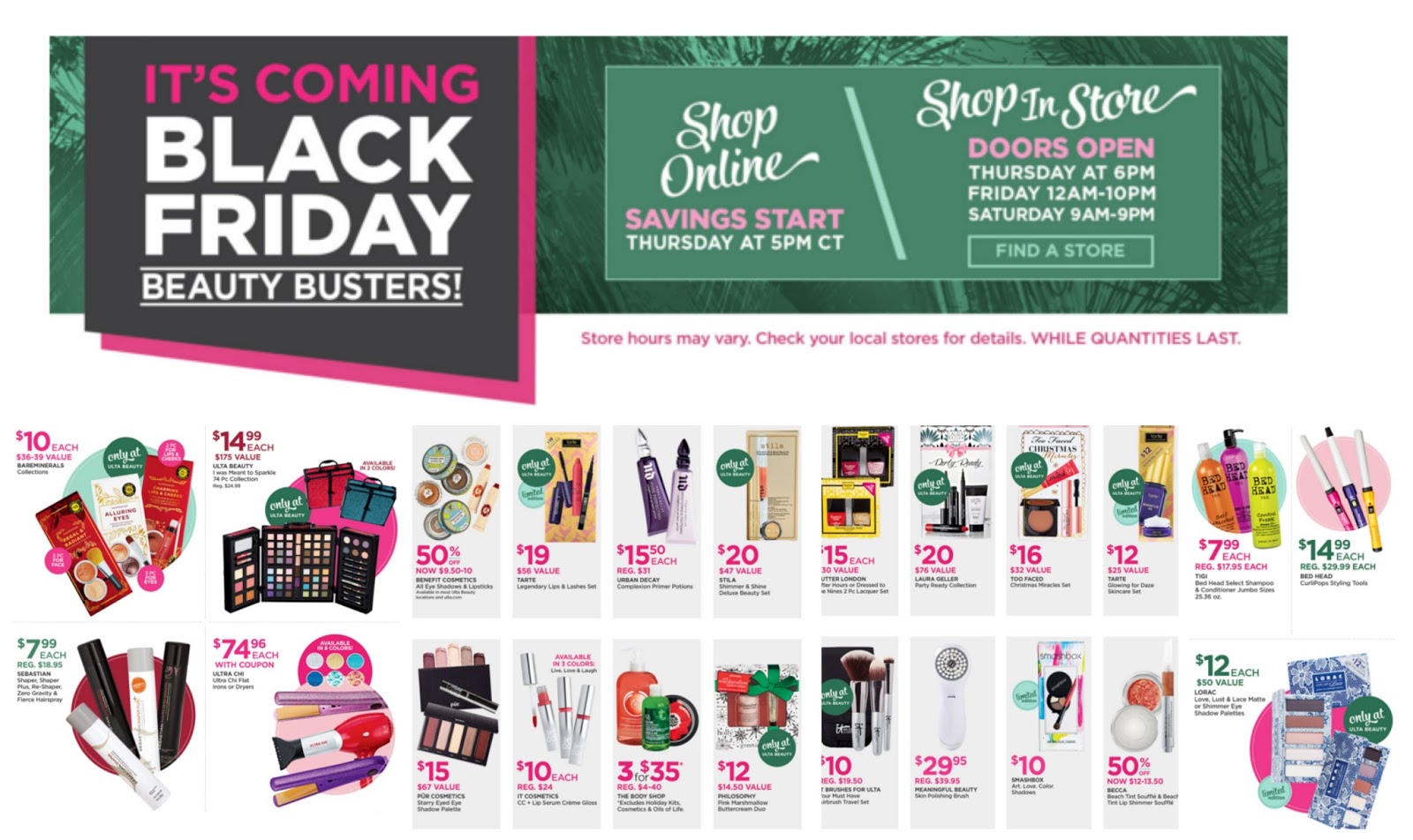 Beauty Black Friday & Cyber Monday Beauty Deals 2015