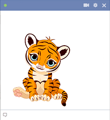Cute Tiger Icon