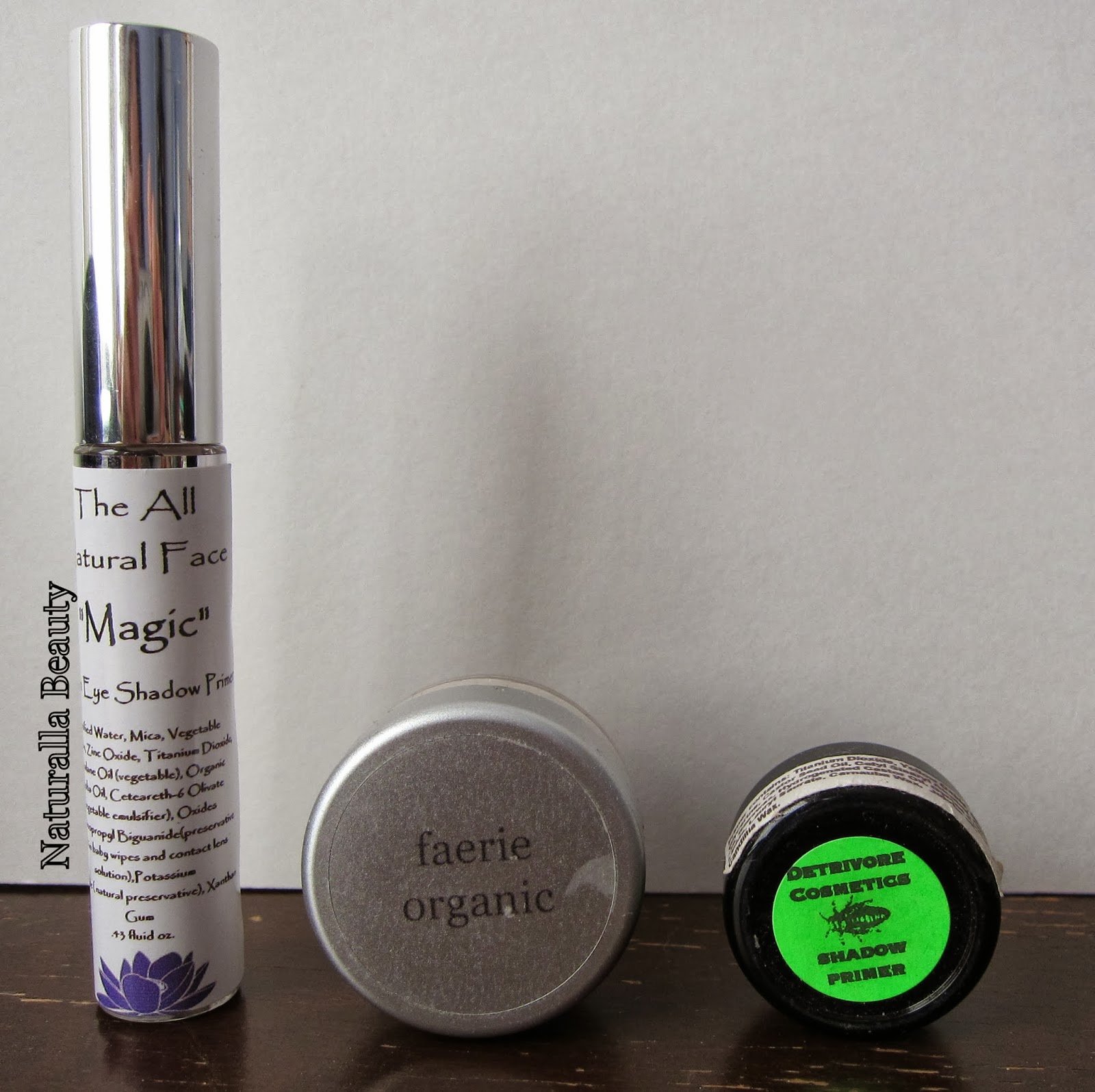 A Trio of Natural Eye Shadow Primers Naturalla Beauty