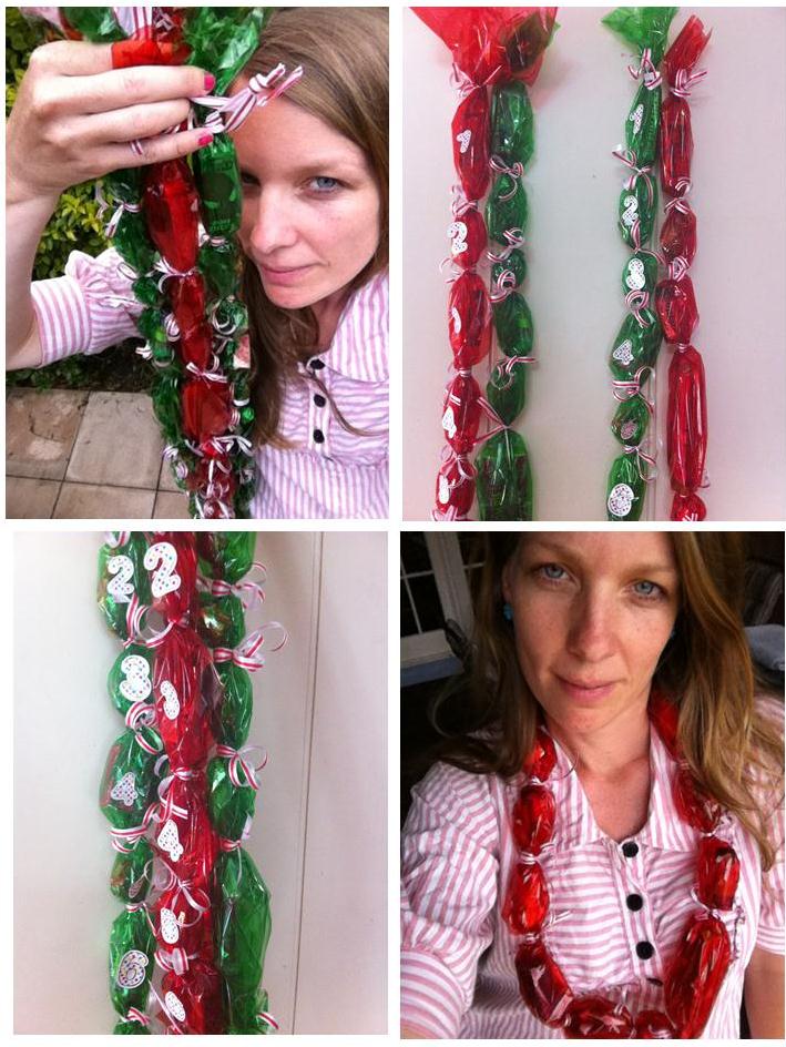 { This girl loves to talk } Lolly String Advent