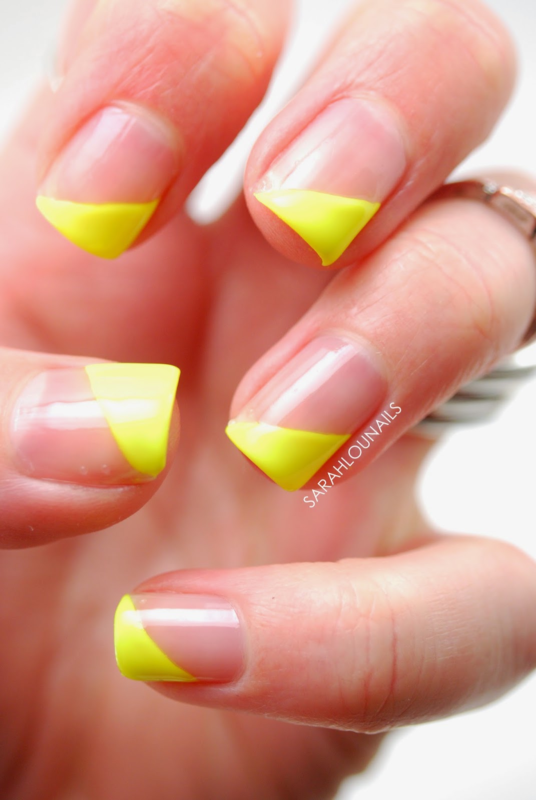Sarah Lou Nails Neon Tips ReDo & Prom Nails!