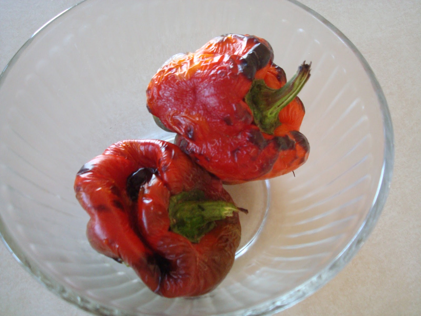 menu managed Roasted Red Bell Peppers