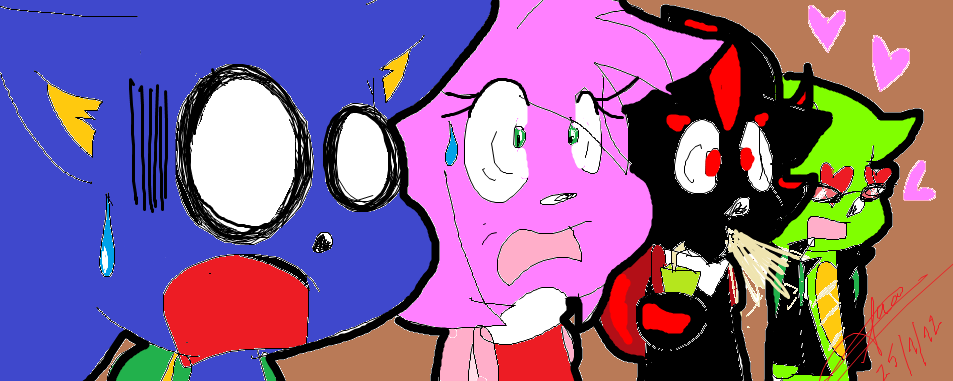 Sonic+Scourge+Amy Ana:La imagen la he hecho yo,espero que les guste,si se fijan,está ...