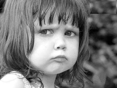 Baby Images Girl on Cute And Angry Face Girl Photo