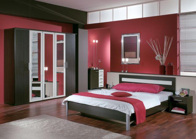 Dormitorios en rojo blanco y negro - Dormitorios colores y estilos