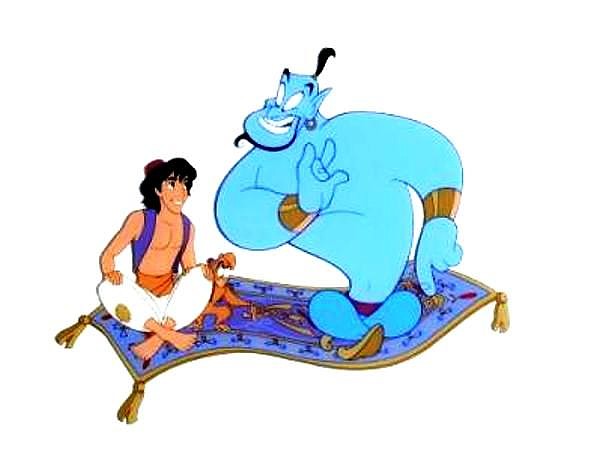 Aladdin and Genie 3