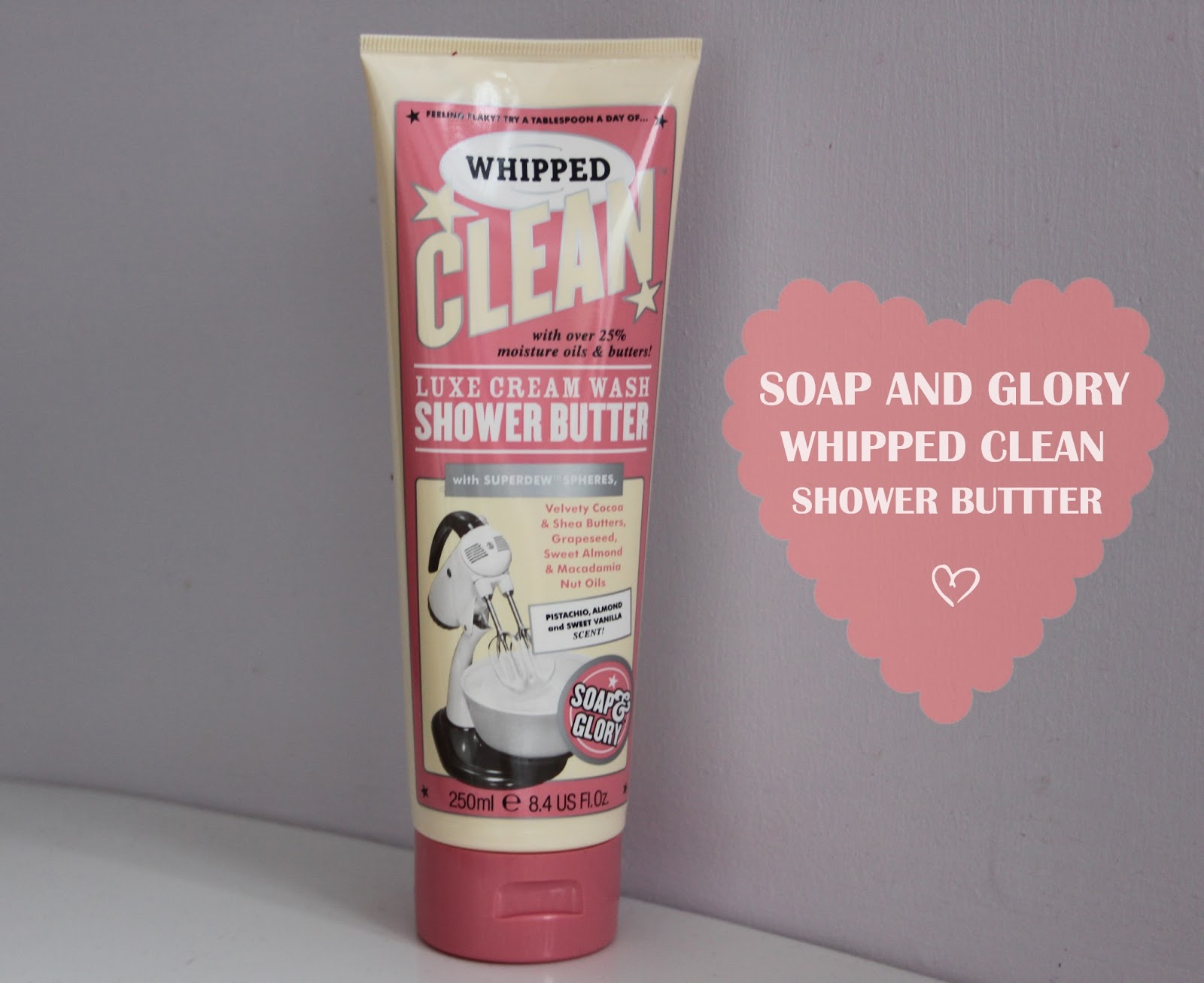 SimplySteadman Review Soap and glory whipped clean shower butter
