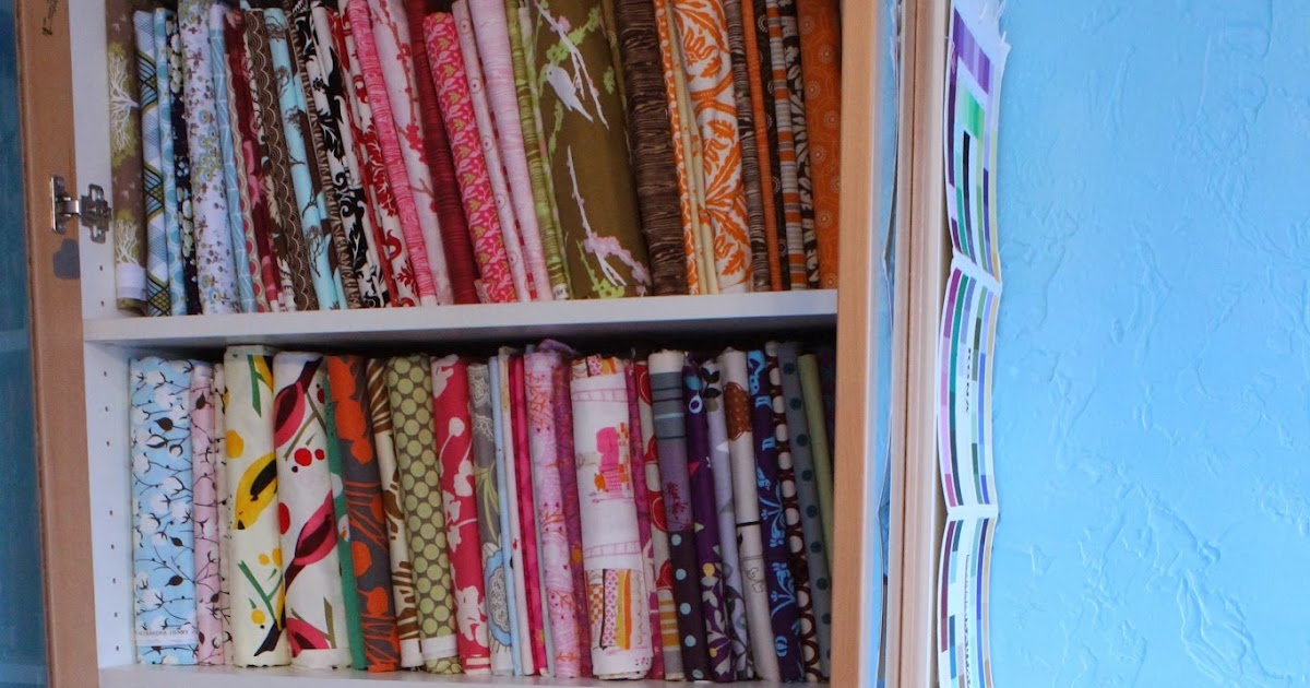 Park and Darwin TUTORIAL how to fold and store your fabric yards