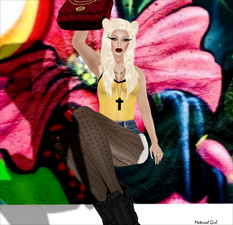 MATERIAL GIRL with SaVoy Nightfire... Lotus Flower Bomb...