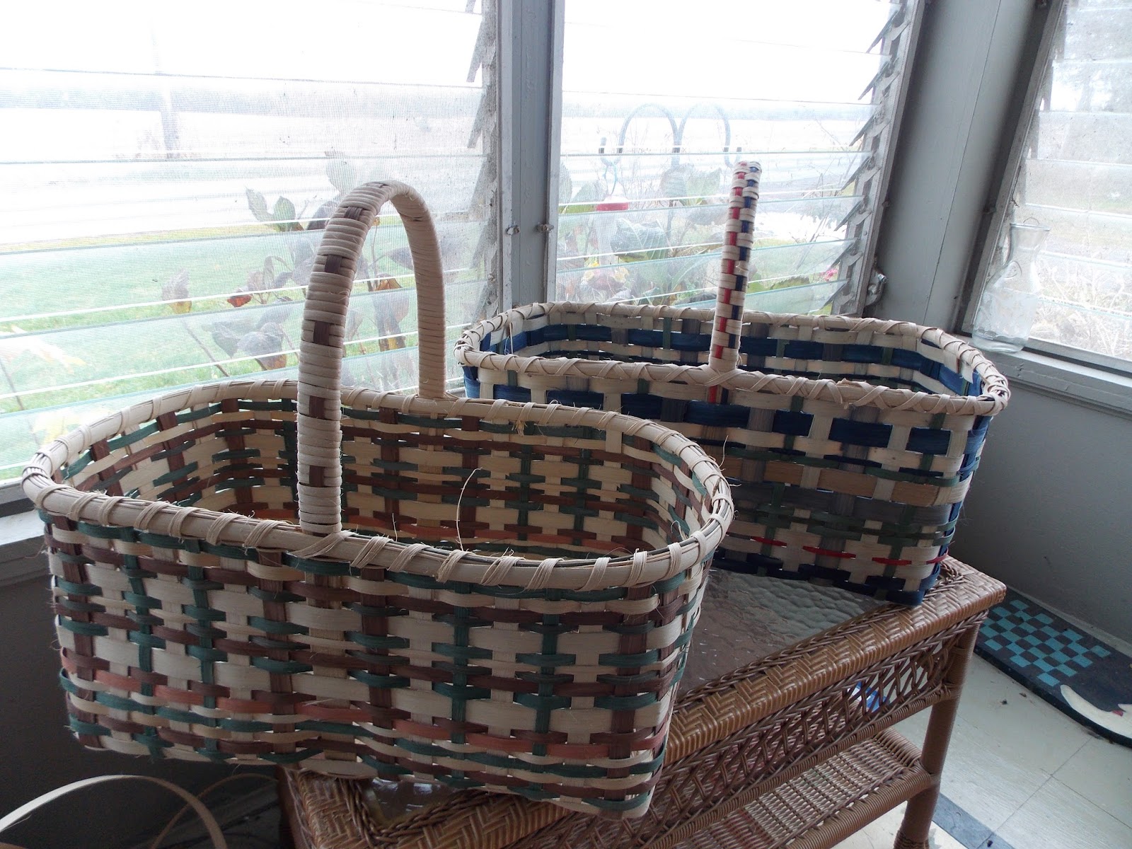The Farmhouse in the Field Gathering Baskets...Garnering Memories...