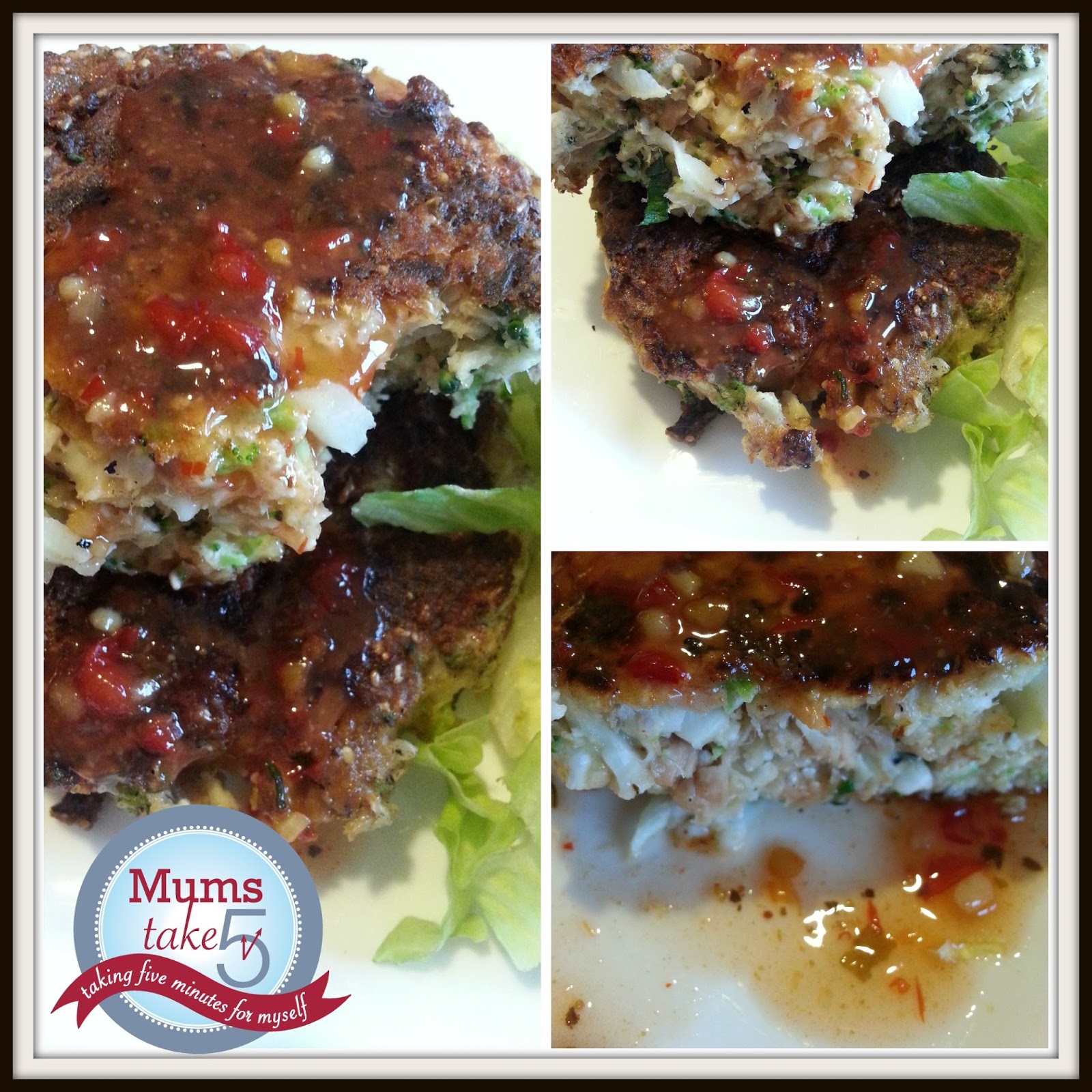 Mums Take Five Tuna and Cauliflower Burgers