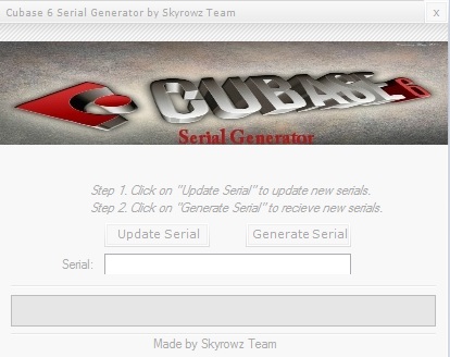 cubase 6 serial number crack
