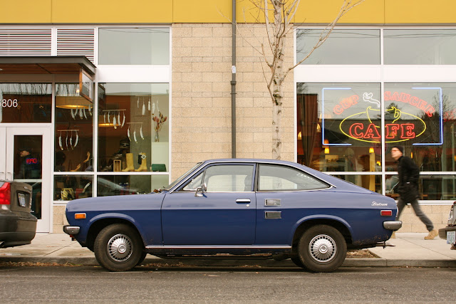 1971 Datsun 1800 hatchback.