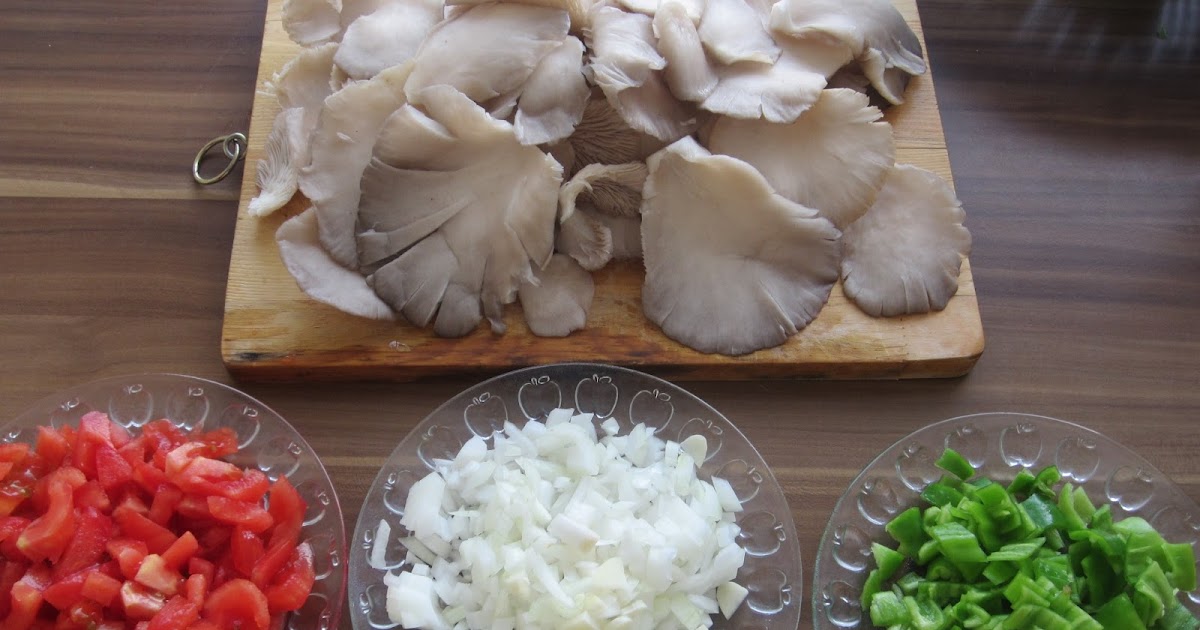 Aşk Mutfakta Pişer KİREMİTTE İSTİRİDYE MANTARI