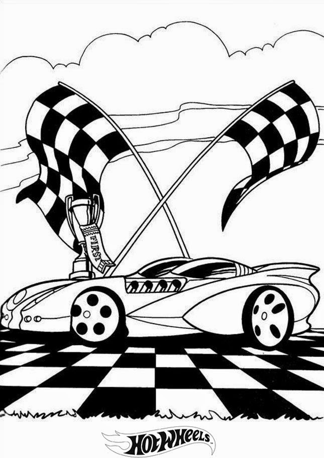 Hot Wheels Coloring Pages 26