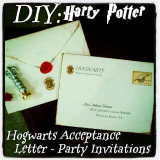 Uniquely Grace Harry Potter Invitations Delivered Owl Post Harry Potter Party Post 1
