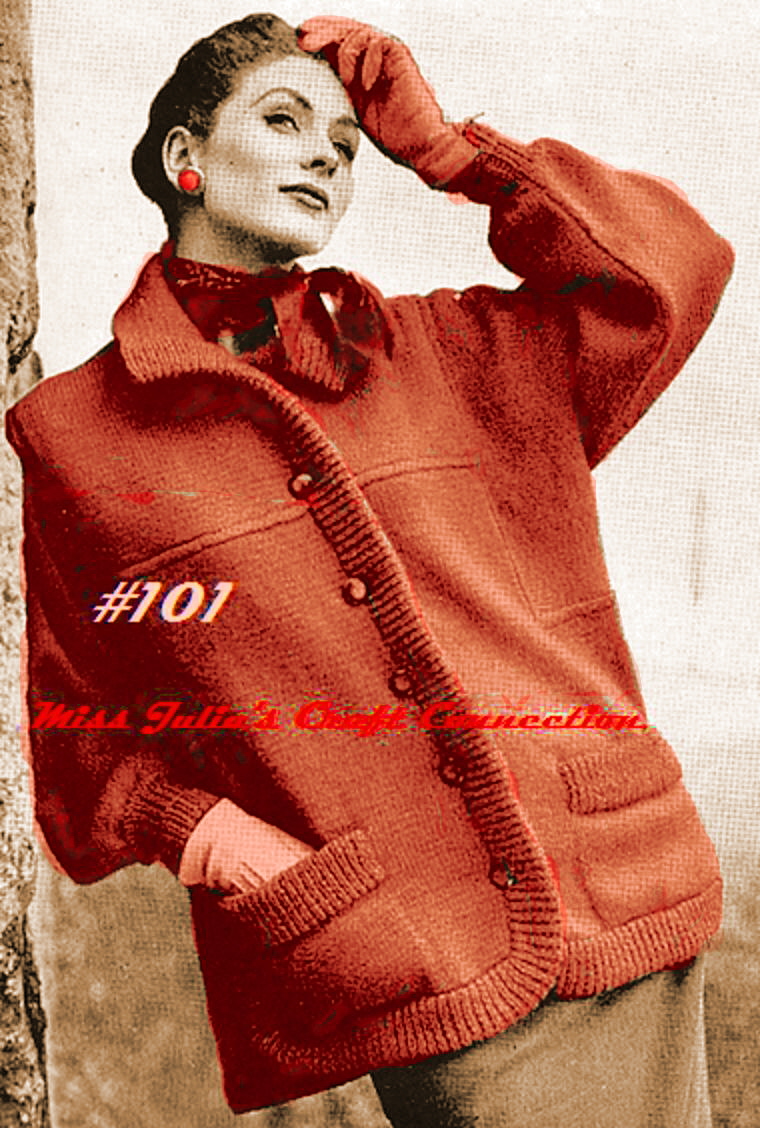 Miss Julias Patterns: Favorite Coats to Knit - Crochet & Free Patterns