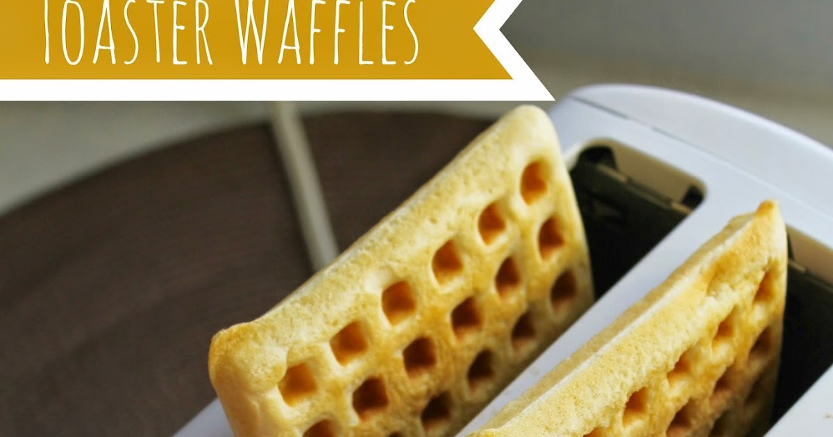 Cook and Craft Me Crazy Toaster Waffles