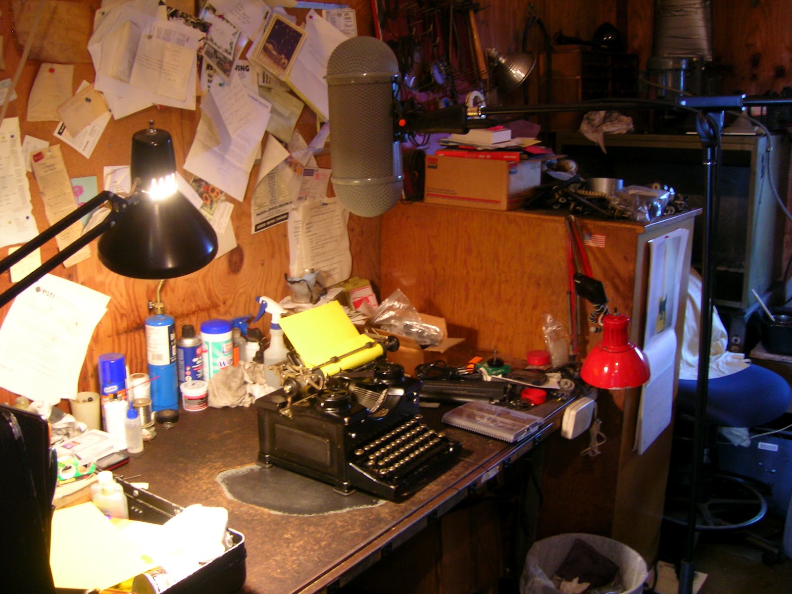 Life in a Typewriter Shop Recording Typewriter Sounds