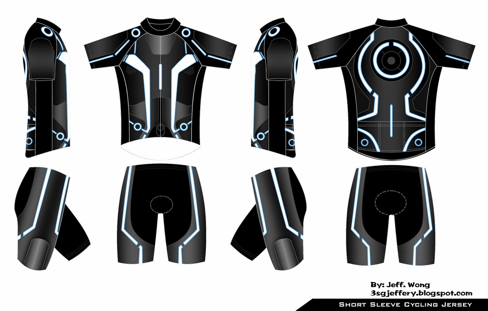 jeffery s diary cycling tron custom cycling jersey design update