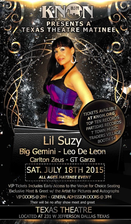 lil suzys paradise the official website of lil suzy knon 89 3 fm lil general flyer