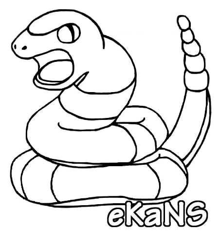 Art Books: ekans pokemon coloring pages