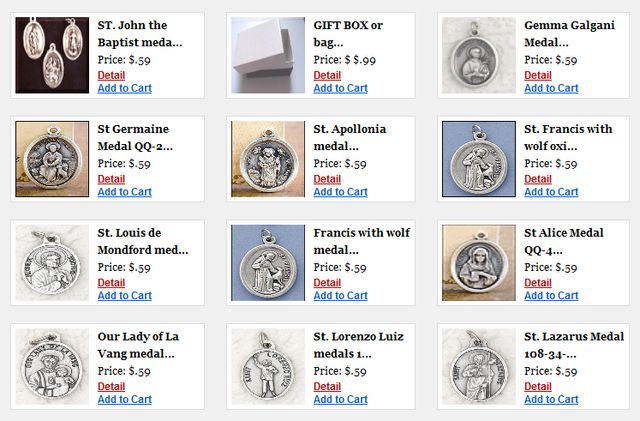 Catholic Patron Saints Medals - totallycatholic.com