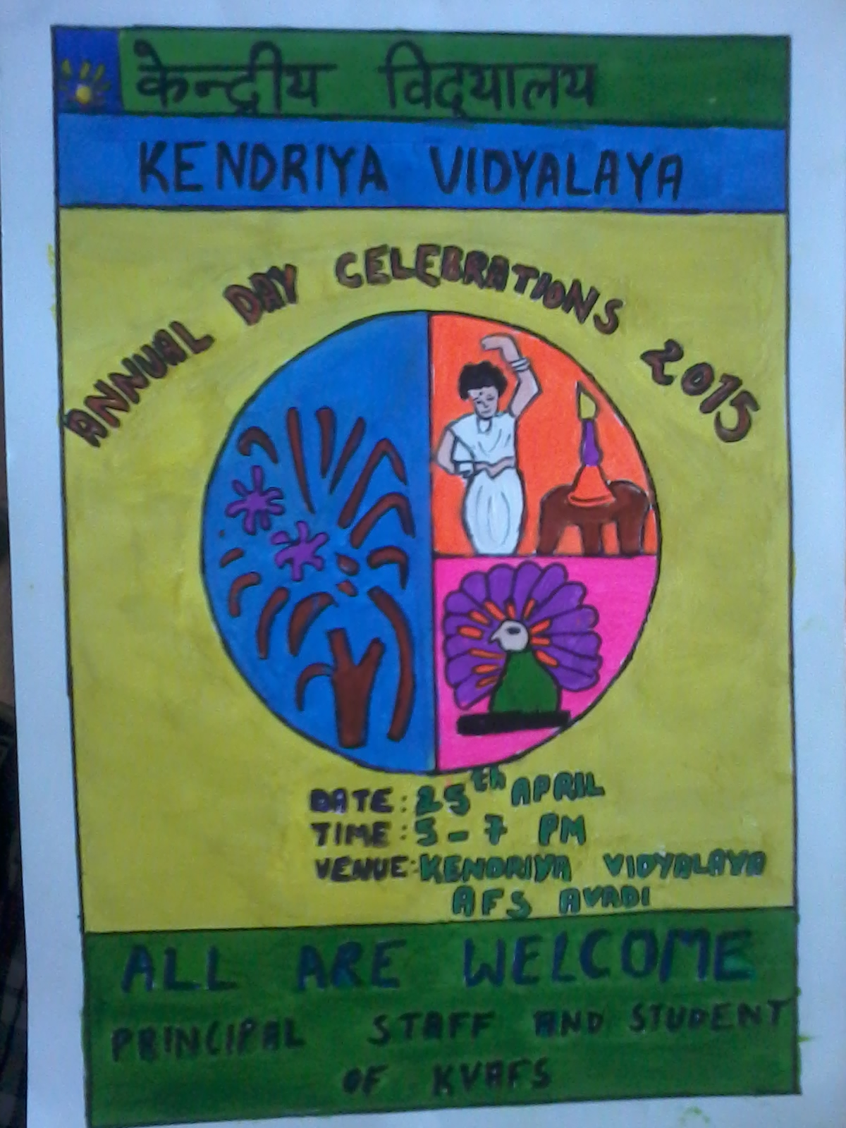 ART Palettes Annual Day Posters made by Students