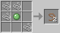 lead crafting recipe minecraft