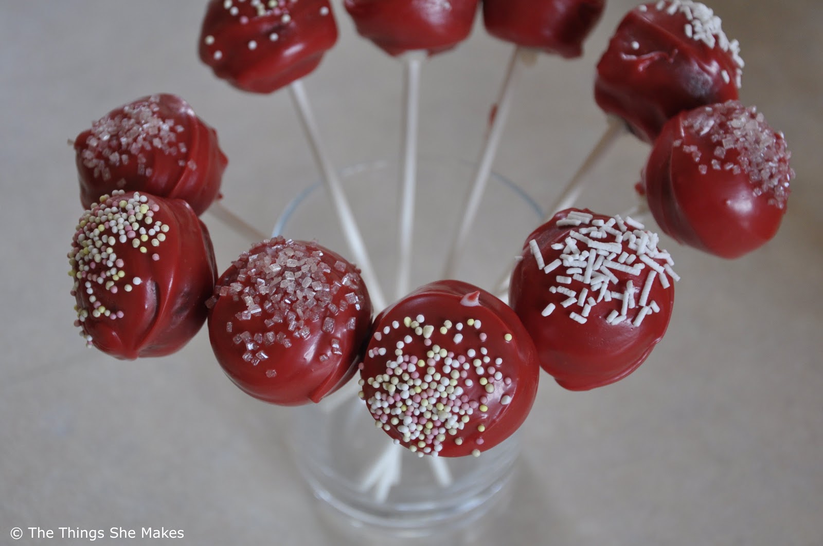 Easy Cake Pops The Things She Makes