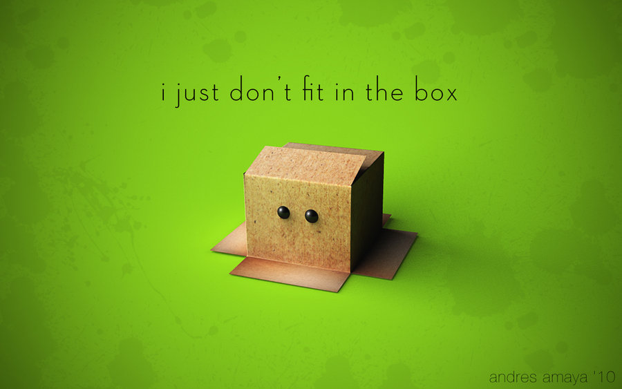 Make Up Your Mind Build a bigger box...