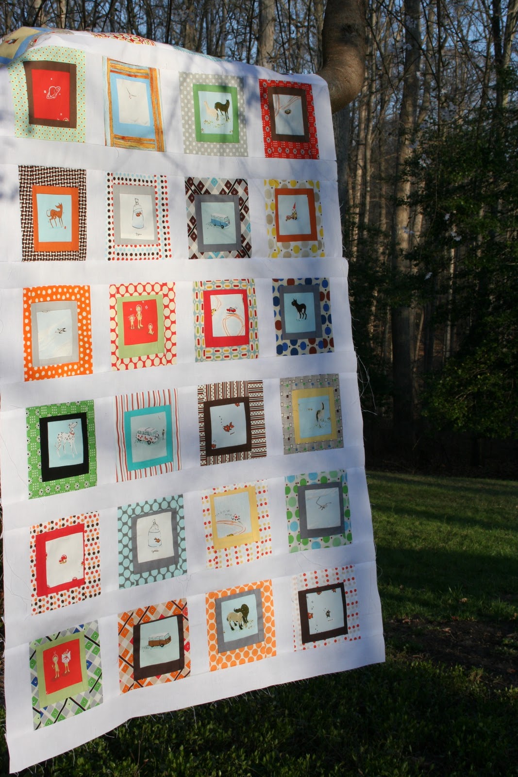 Finishing up an unfinished quilt. GoGo Kim