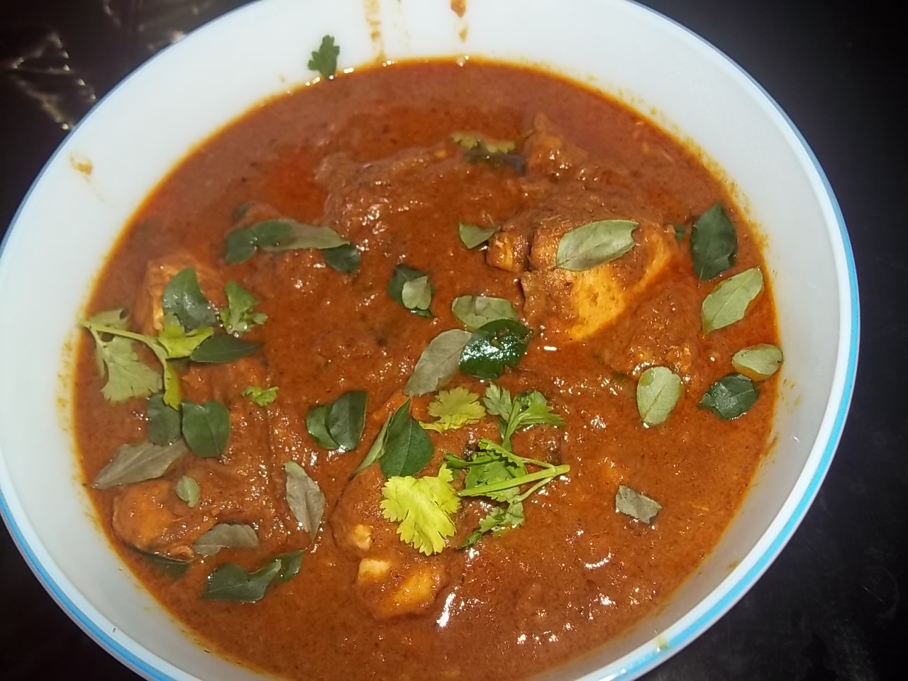 Easy south indian recipe Chicken curry kerala style(varutharachath)