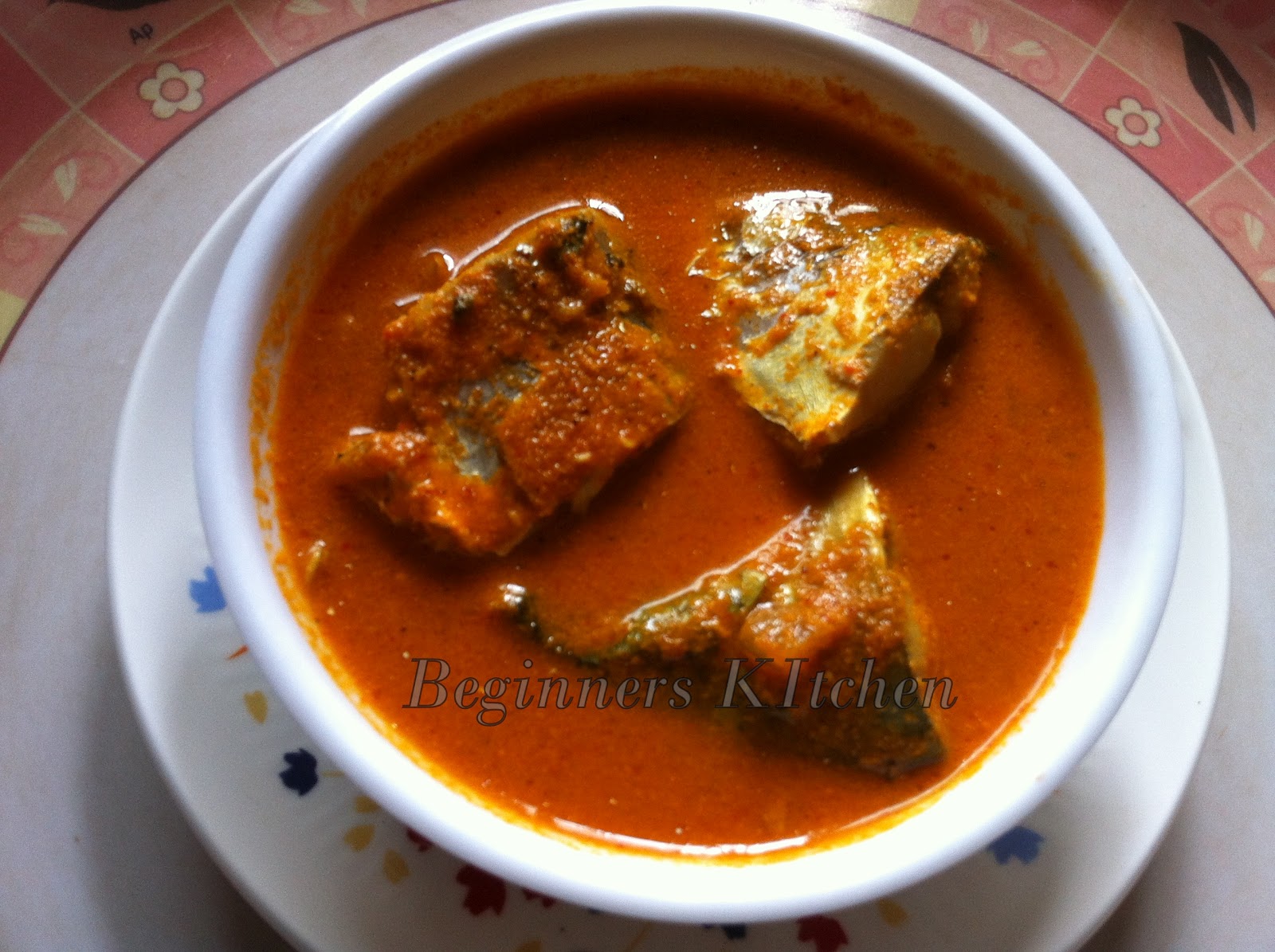 Beginners Kitchen Mackerel curry