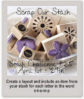 Stash Challenge #25~ Word Challenge