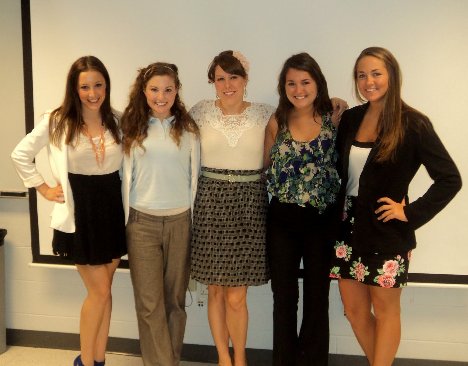 What to wear for a presentation in university female image