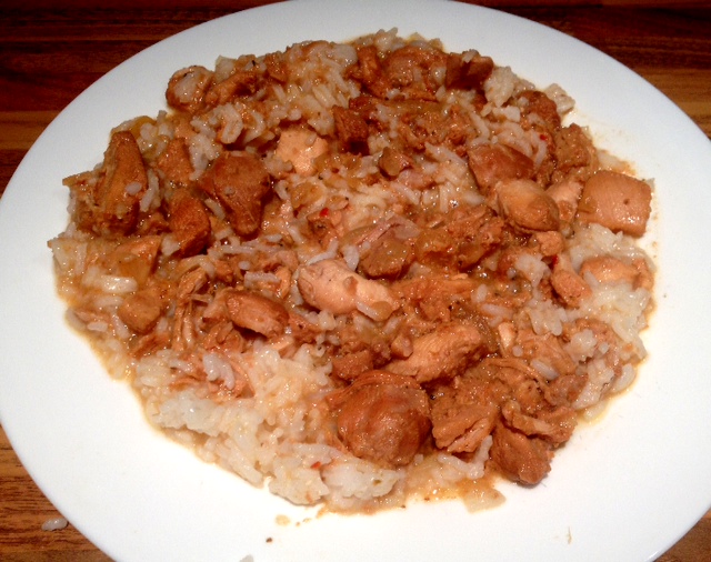 JustAnnieQPR Slow Cooker Chicken Madras Curry