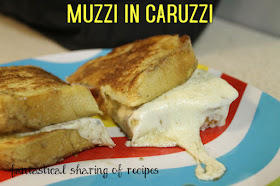 Muzzi in Caruzzi - grilled cheese meets French toast #sandwich