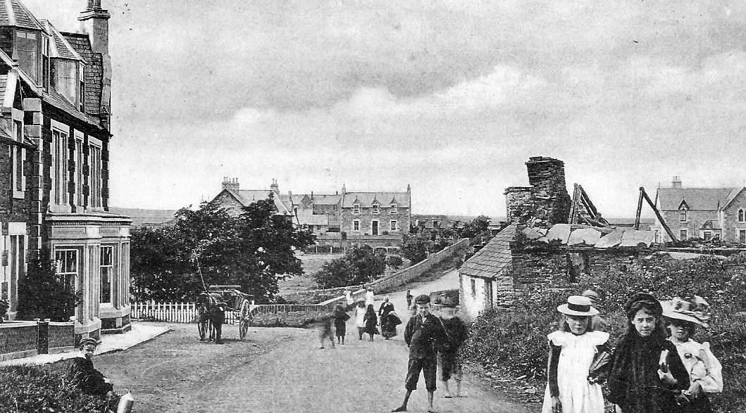Tour Scotland Photographs Old Photograph Bridge Street Halkirk Scotland