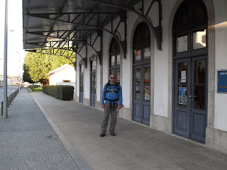Chegada à estação de Vila Pouca de Aguiar