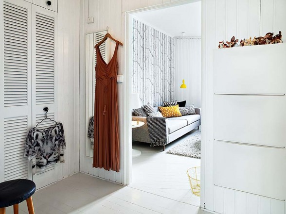 hall and dressing room contemporary style