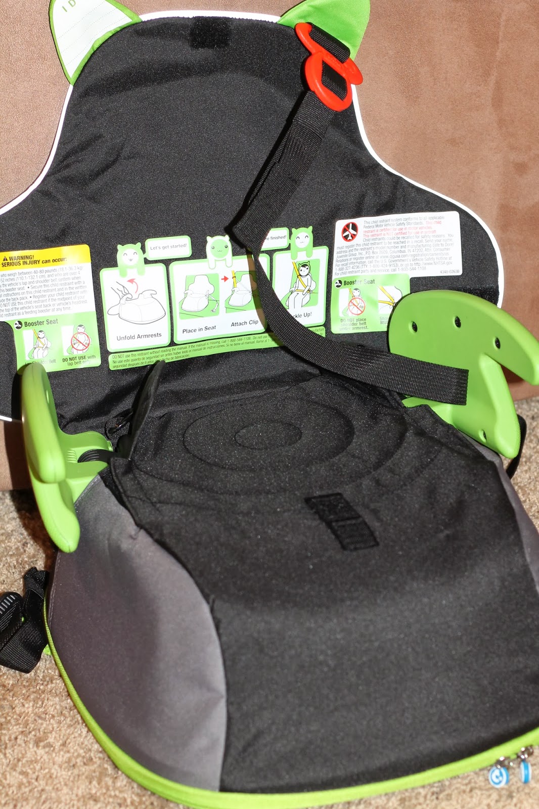Safety 1st Boostapak Belt Positioning Booster Car Seat
