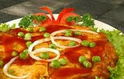 Resep praktis dan mudah membuat masakan khas china fuyunghai telur dan ayam enak, lezat