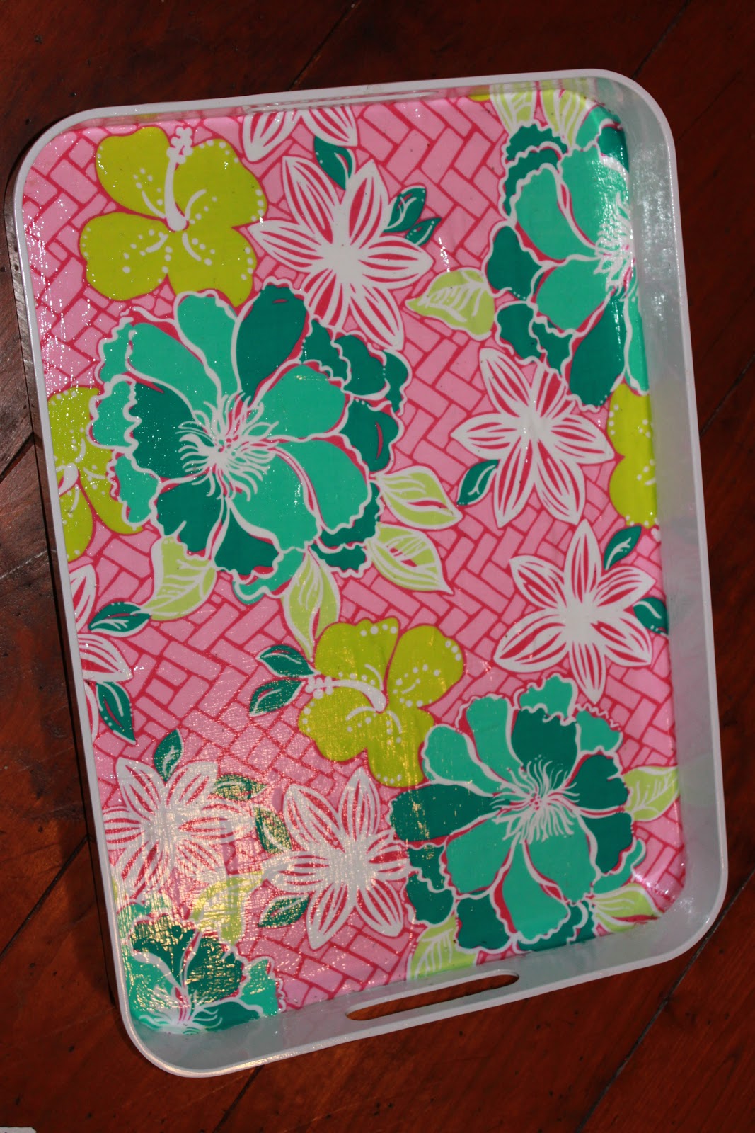The Martha in Me Decoupage Tray