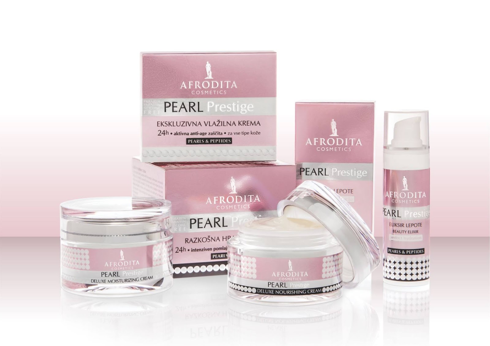 Introducing Afrodita Cosmetics Pearl Prestige Line + Event (slo